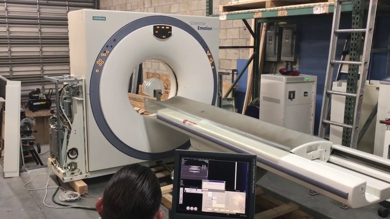 Emption Scan Siemens Emotion CT Scanner - YouTube