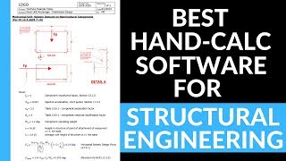 The Best Free Software For Civil Structural Engineering Hand Calculations (Mathcad Tutorial) screenshot 1