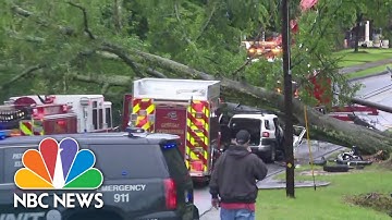 Atlanta Metro Area Under Tornado Watch After Warnings In City Expire | NBC News NOW