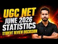 UGC NET June 2026 Statistics Student Review Disscussion | Dr Chaudhary Sir | Mathstats @8810409392