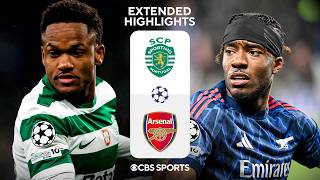 Sporting CP vs. Arsenal: Extended Highlights | UCL Quarterfinals - Leg 1 | CBS Sports Golazo