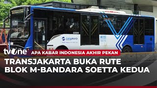 Download lagu Transjakarta's Blok-M to Soekarno-Hatta Airport Route ly Opens | tvOne AKAP