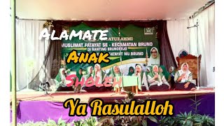 Alamate anak sholeh versi yA Rasulallah sholawat diba