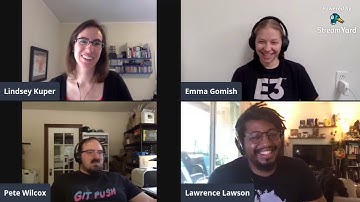 CSE138 (Distributed Systems) recent grads panel: Emma Gomish, Lawrence Lawson, Pete Wilcox