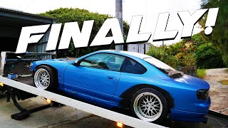 THE ABANDONED S15 FINALLY GETS PULLED OUT OF THE JUNGLE!