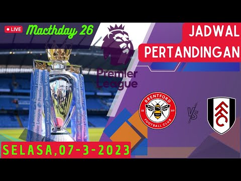 ajip88 x anjay88 - Jadwal Liga Inggris Malam Ini Pekan 26 | Brentford vs Fulham | EPL 2023