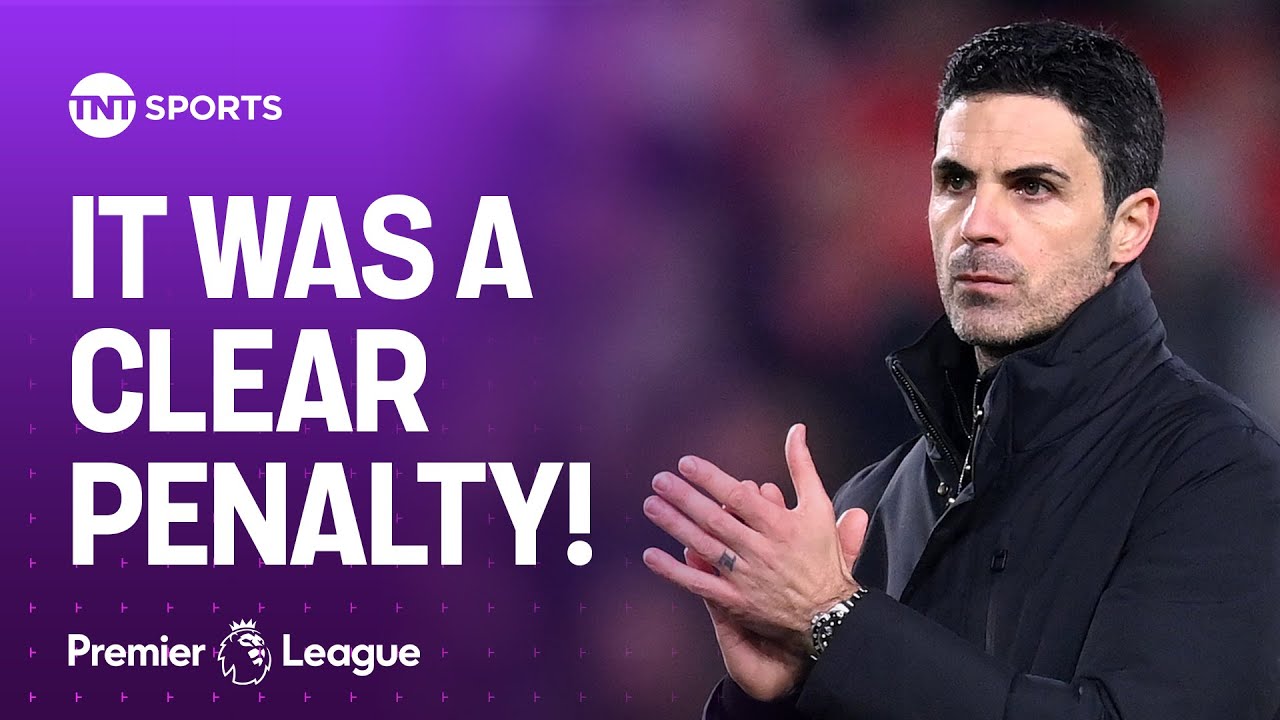 Mikel Arteta FRUSTRATED with draw against Nottingham Forest and being denied a penalty 😡