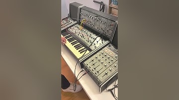 The Roland System 100 Synthesizer - Ideation: retro space cowboy #music #synthjam #soundtrack #synth