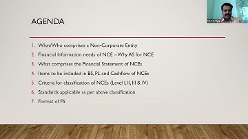 Overview of new classification of Non Corporate Entities and applicability of Accounting Standards