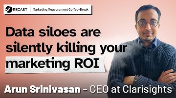 Data top marketing teams need for better decisions | Arun Srinivasan (Clarisights) | Coffee Breaks
