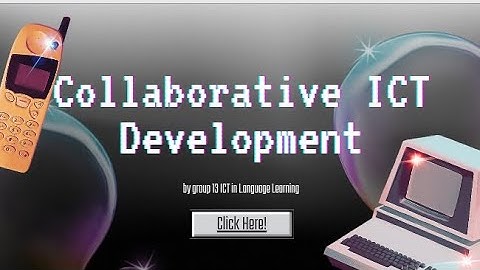 GROUP 13 — Collaborative ICT Development