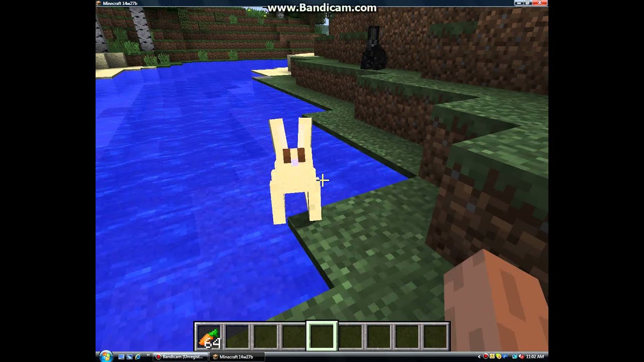 First minecraft pc video Rabits - YouTube
