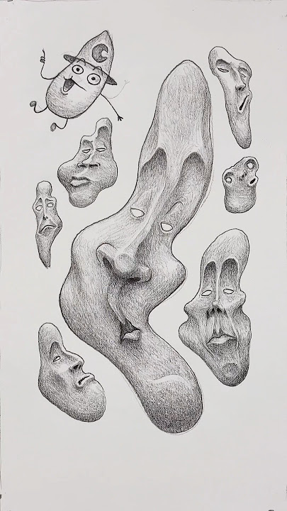 How To Draw With SHAPES #art #drawing #foryou #shorts