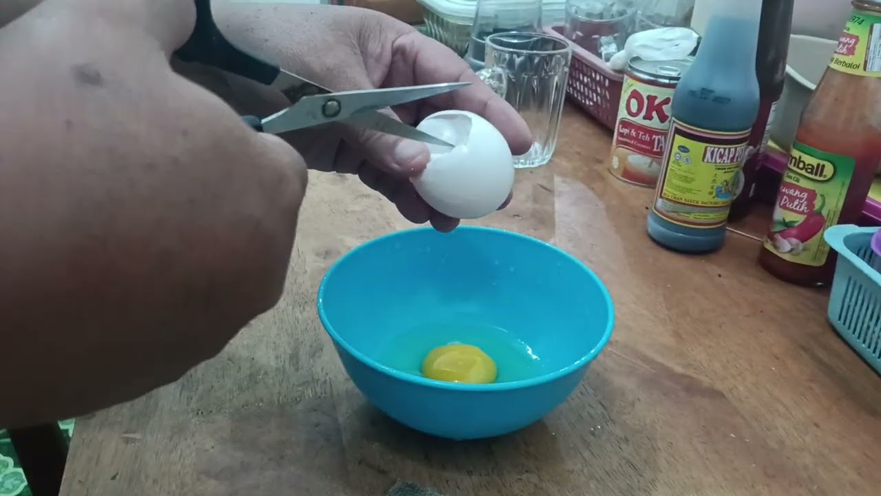 Grill Pork+ Goreng Telur Ayam dgn Telur Masin 😀 