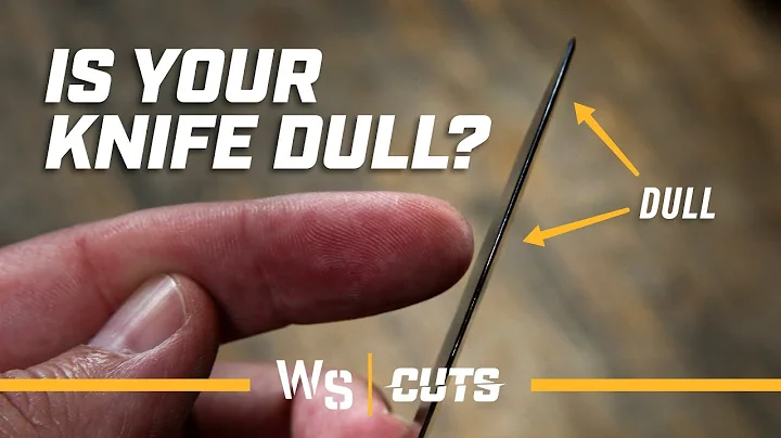How to tell if your knife is dull #shorts