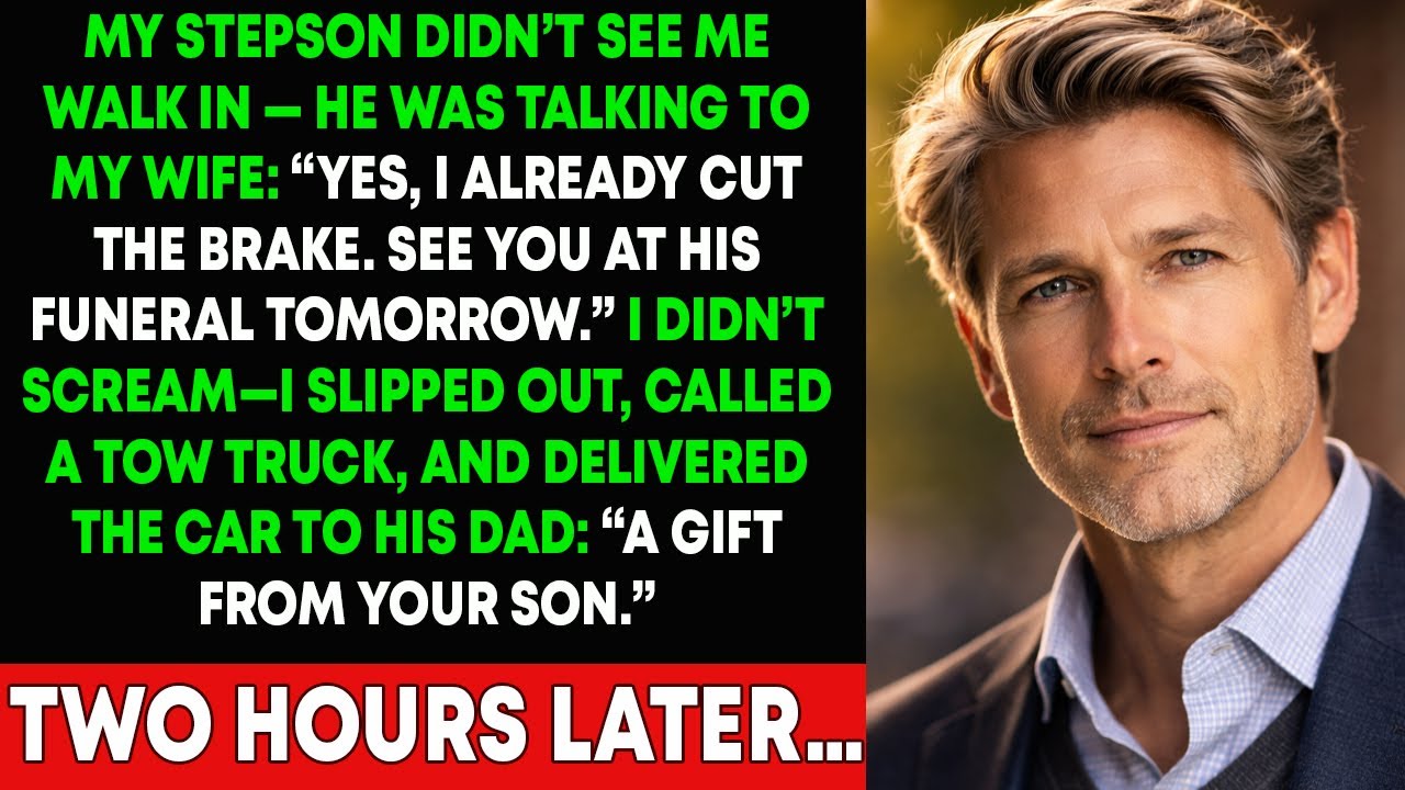 I Heard My Stepson Say “I Cut His Brakes ” So I Towed the Car to His Dad | Family Revenge Story