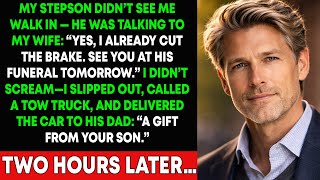 I Heard My Stepson Say “I Cut His Brakes ” So I Towed the Car to His Dad | Family Revenge Story