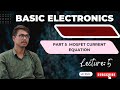 MOSFET Lecture 5 MOSFET current equation