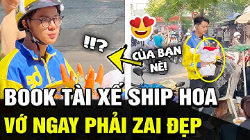 Đặt tài xế mua hoa, nữ chính 