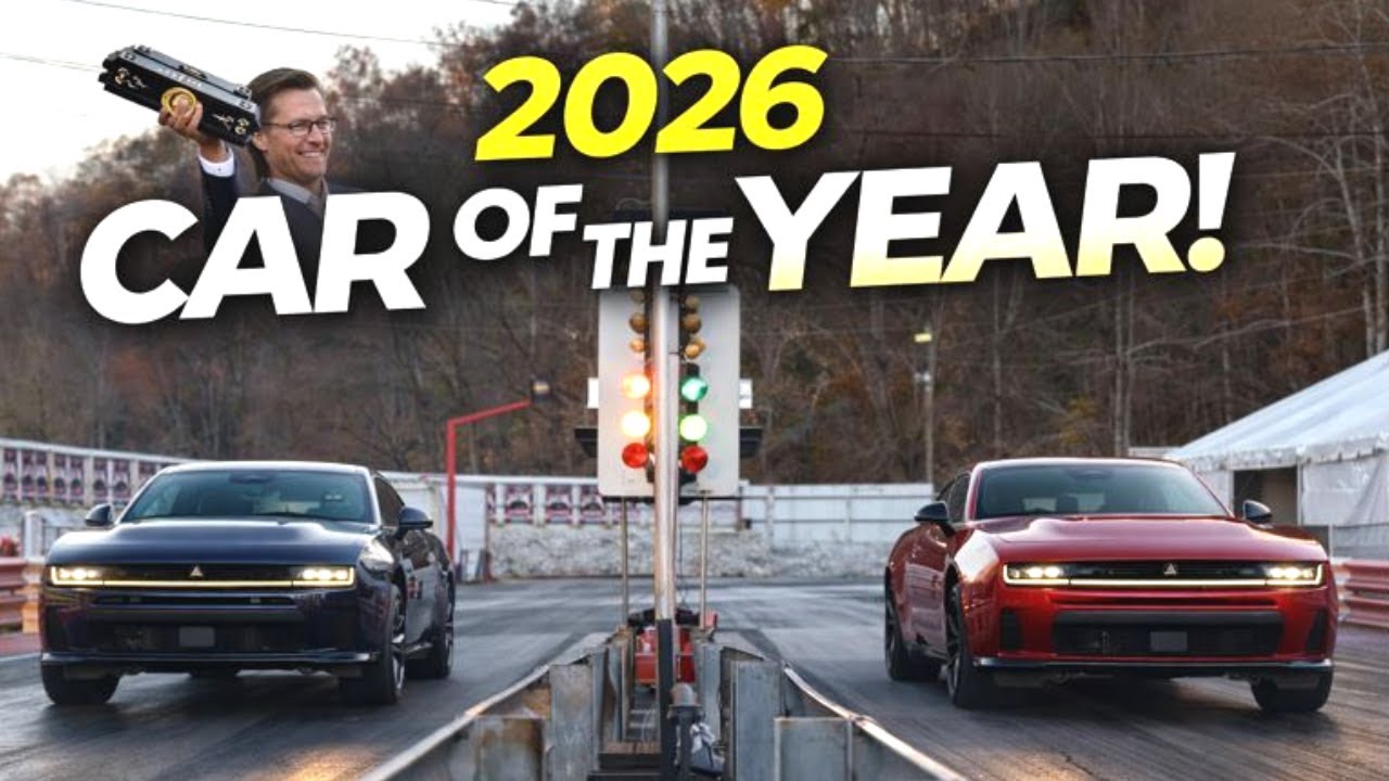 2026 Dodge Charger Wins Car of the Year With Gas and Electric Power