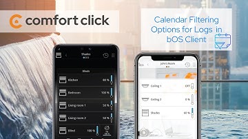 Calendar Filtering in Logs - ComfortClick bOS 4.11 new feature