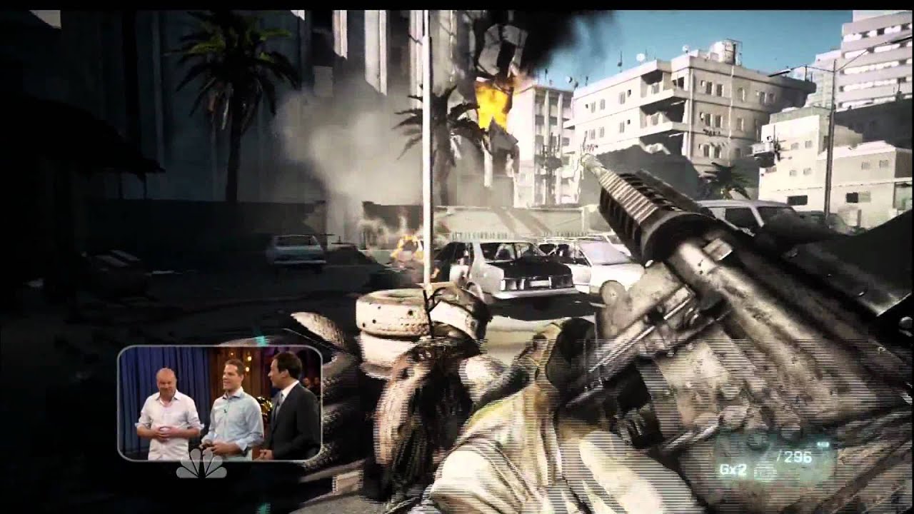 Battlefield 3 Gameplay (PS3) Jimmy Fallen show