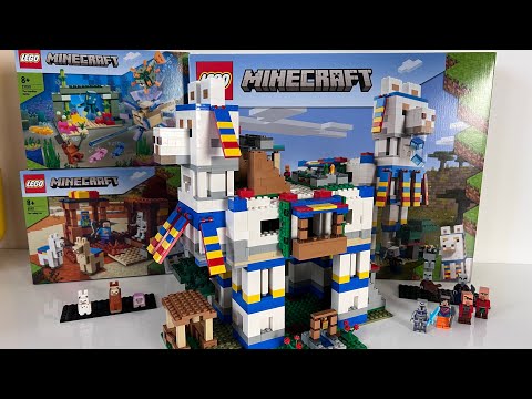 Lego (21188) Minecraft Lama köyü (The Llama Village) inceleme