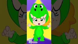 Canción del DINOSAURIO Veggie! #shorts | Canciones Infatiles | SuperZoo