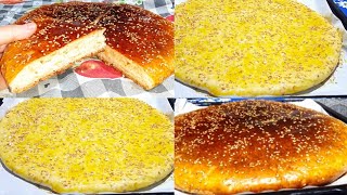 وداعا تمارة?حضري كرص كبير بحجم عائلي ببيضة واحدة فقط?هشيش وخفيف كالقطنbriochebreadcroissant