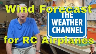 Wind Forecast for RC Airplanes