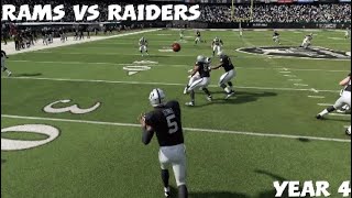 Rams vs. raiders week 11 jayson george highlights | nfl 2022 (madden
20) - year 4