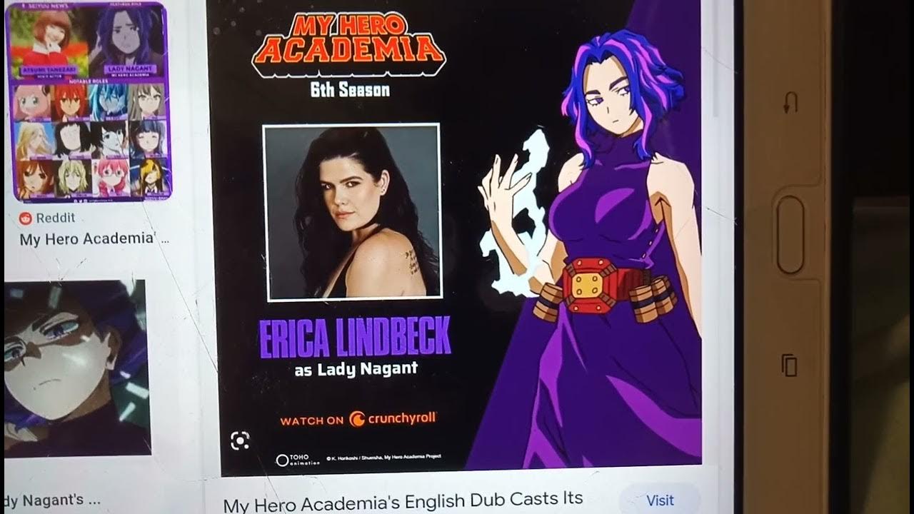 My Hero Academia Anime's English Dub Casts Erica Lindbeck as Lady