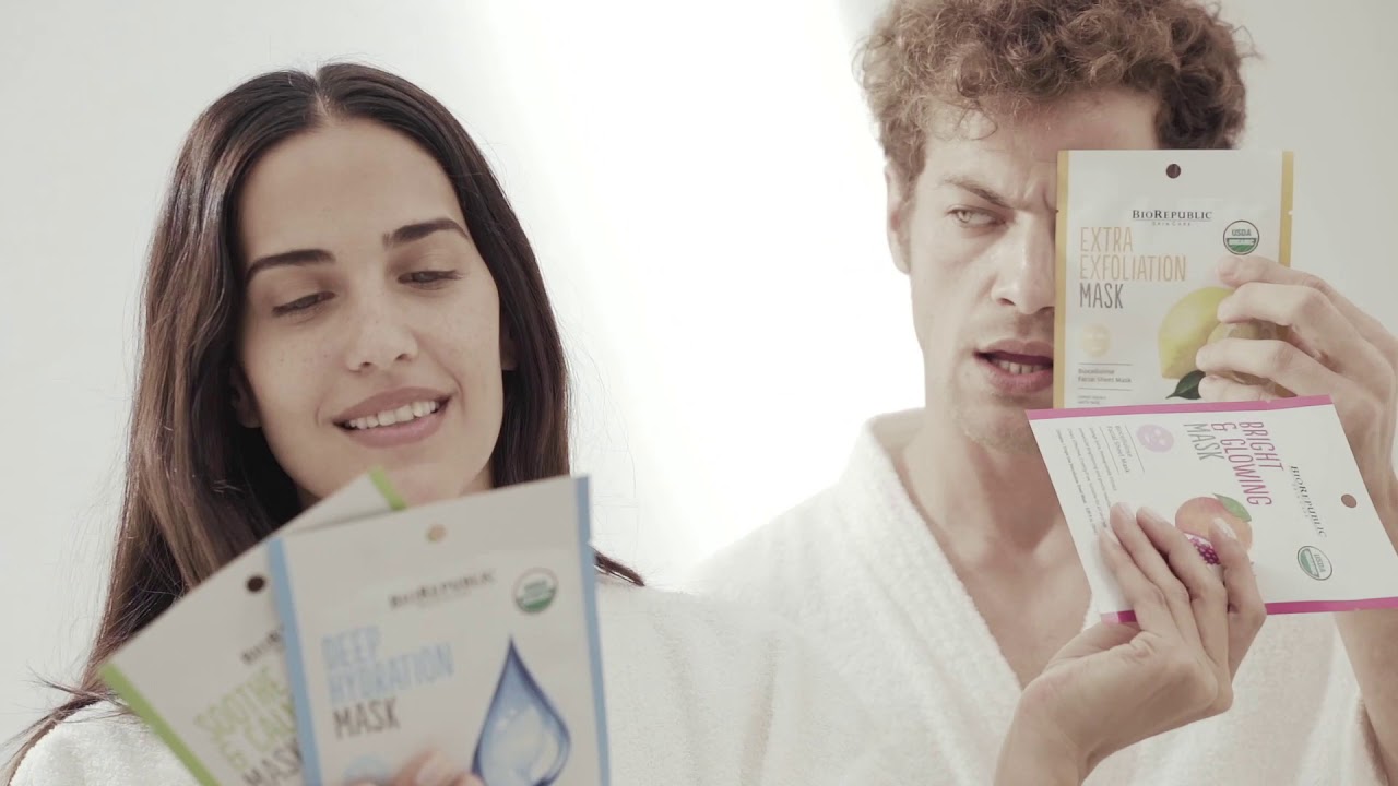 The Only USDA Organic Certified Sheet Masks In The World!