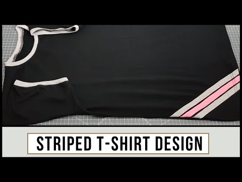 How To Paint Stripes On A Shirt
