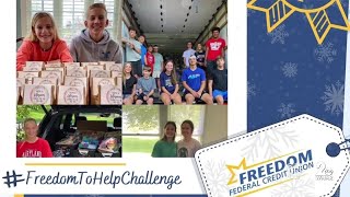 Help your local non-profit or charity through the #FreedomToHelpChallenge