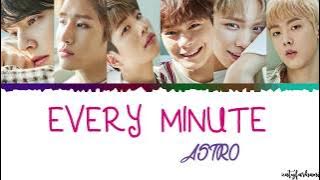 ASTRO - Every Minute Lyrics [Color Coded_Han_Rom_Eng]