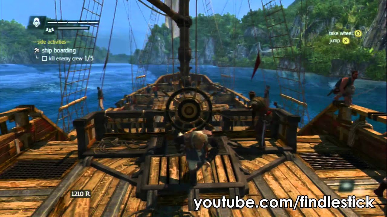 AC Black Flag Easily Defeat Forts and High Level Ships YouTube