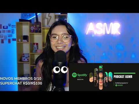 SOMOS 700MIL, BORA FAZER ASMR PRA COMEMORAR!