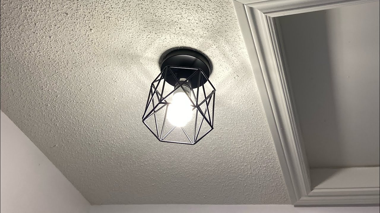 How To Replace Light Fixture Youtube