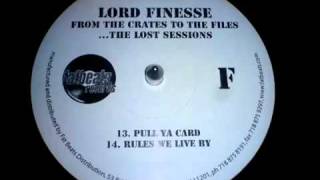 Lord Finesse - pull ya card (1993)