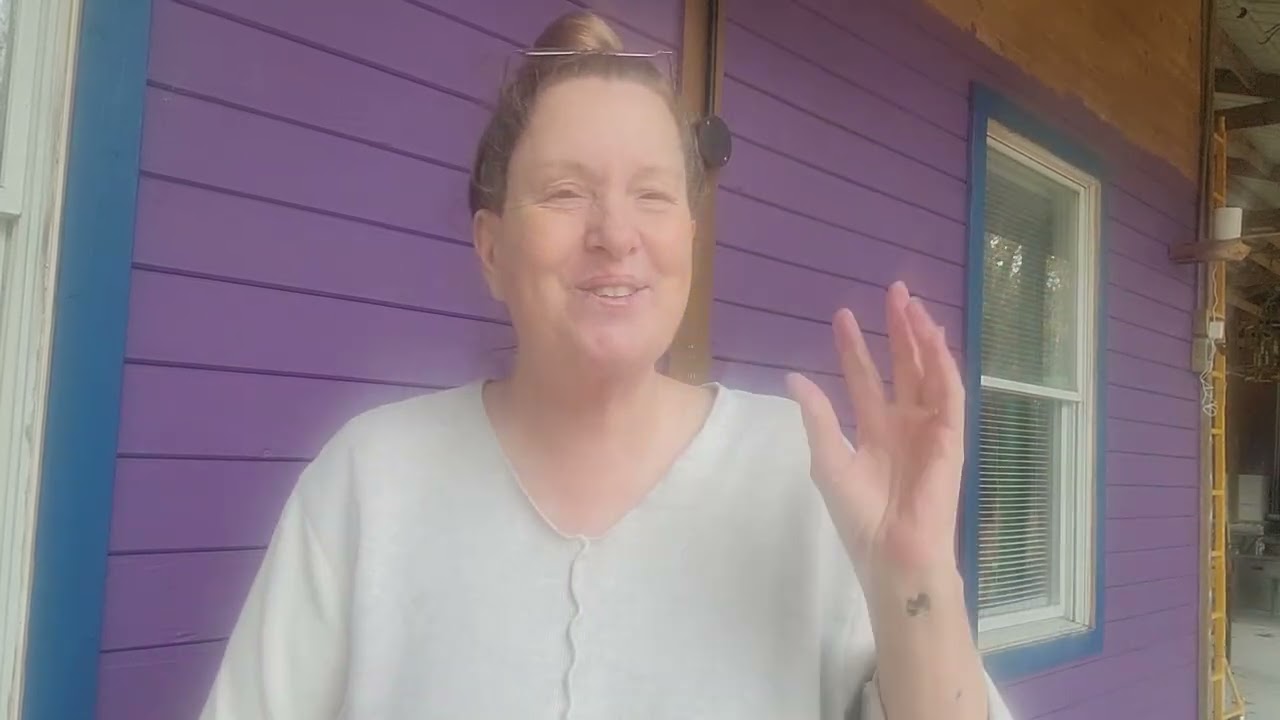 Цветовая магия Мой фиолетовый амбар Индиго Отделка