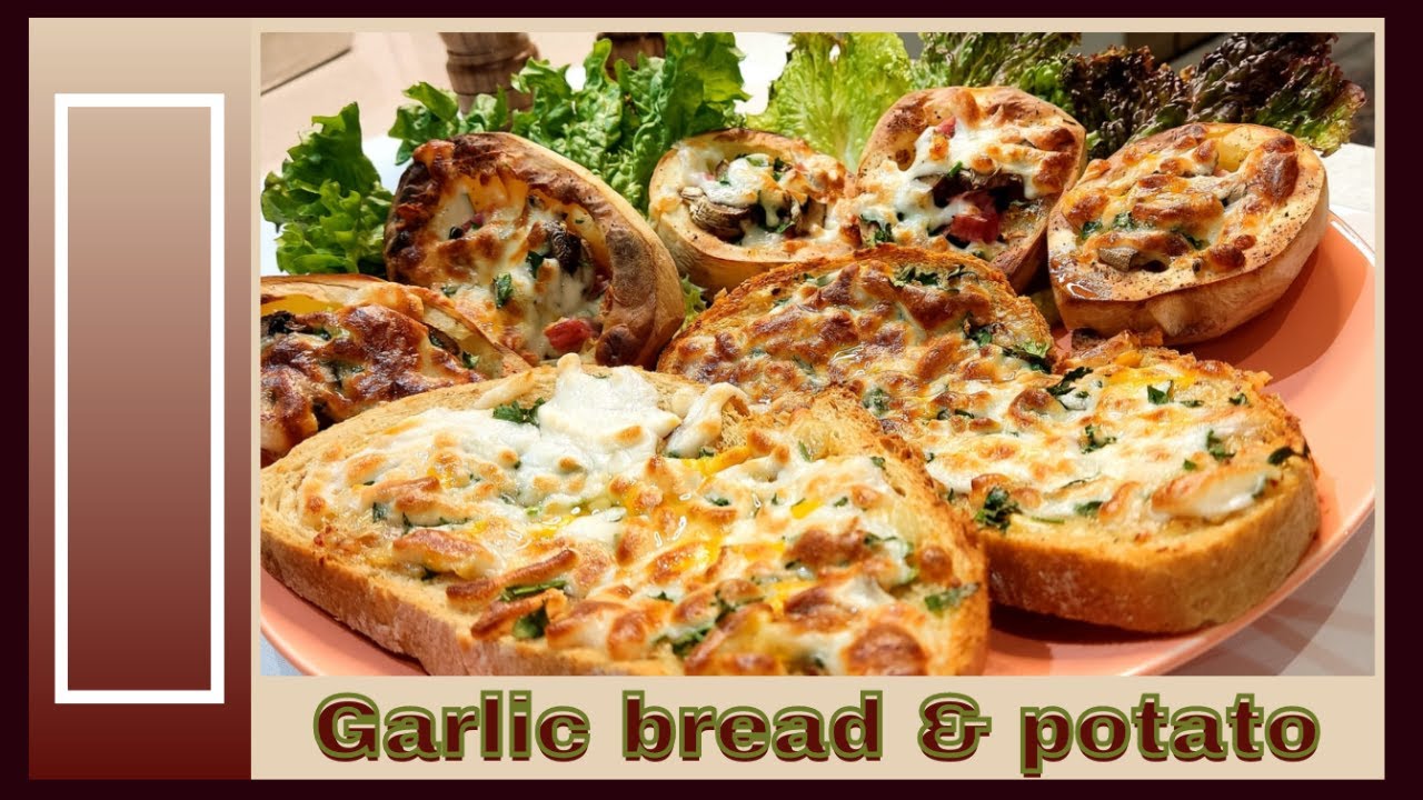 Easy home made Garlic bread - YouTube