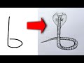 Easy snake drawing how to draw a snake  snake drawing how to draw a cobra snake dk9arts