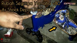 How To Install The Front Triangle And Shock Axle Of The F1zr To The Yamaha V80  Part 4 Restorat