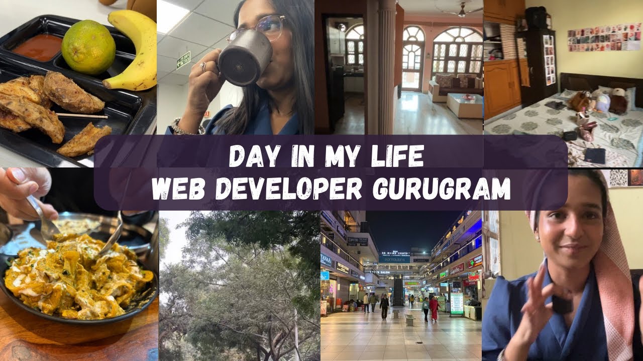 A day in my life | Software Engineer life In Gurugram | Corporate vlogs | Reality of SDE