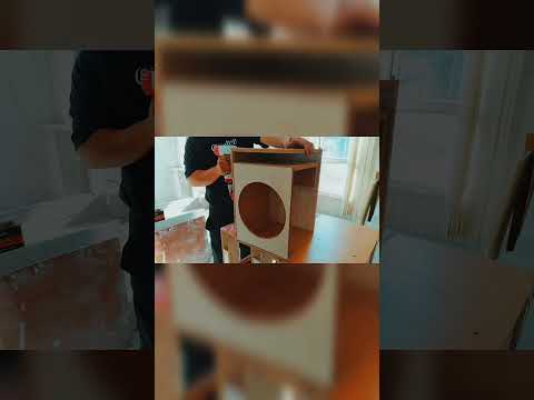 ساخت باکس ساب 50 لیتری درست کردن باکس ساب آموزش ساخت جعبه ساب ووفر