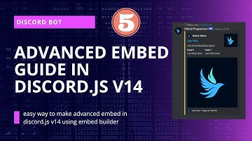 Discord.js v14: Advanced Embed Builder Guide for Next-Level Discord Bots!