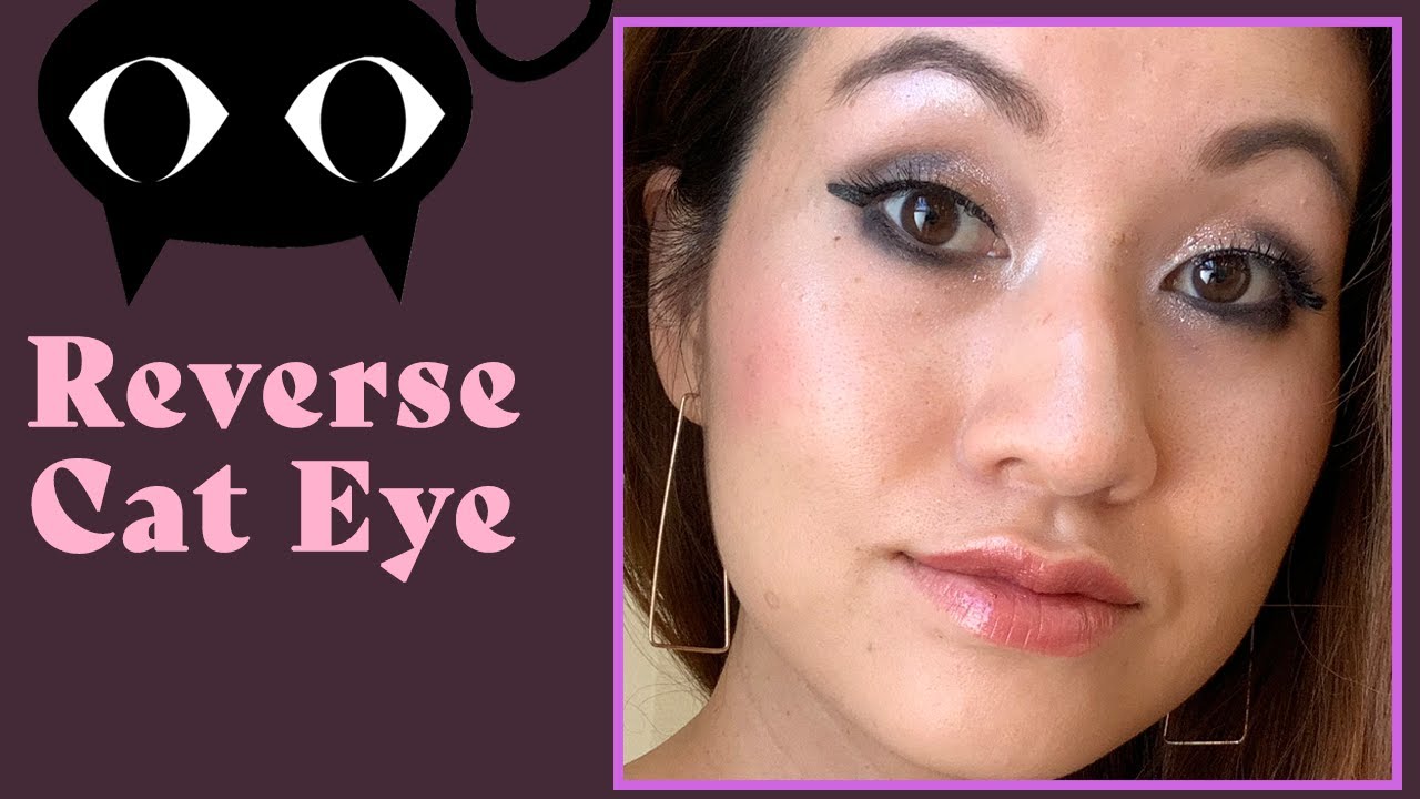 How to do TikTok Viral Reverse Cat Eye for Hooded / Monolids Makeup Tutorial