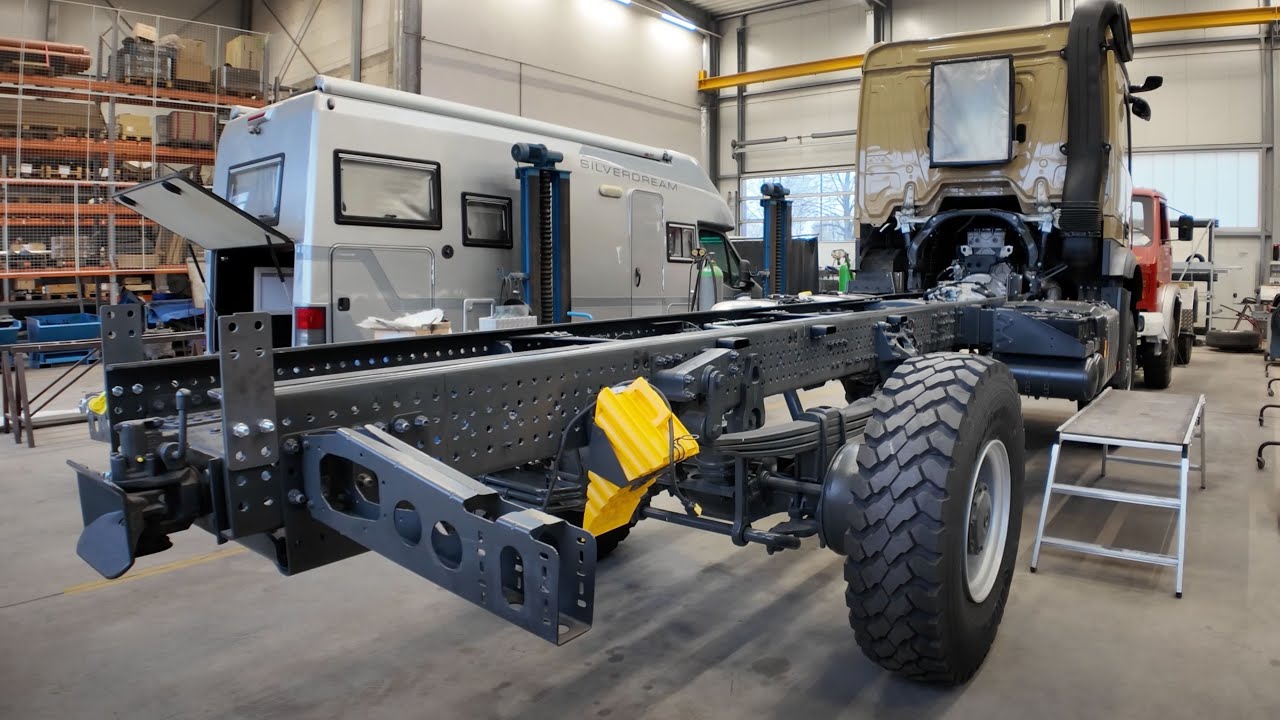 WOHNMOBIL FABRIKATION 2025 FAHRGESTELL HERSTELLUNG bei KASHMIR OVERLANDER Offroad Manufaktur