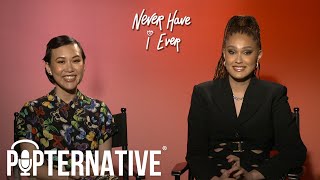 Ramona Young and Lee Rodriguez reflect on the final season of Never Have I Ever on Netflix